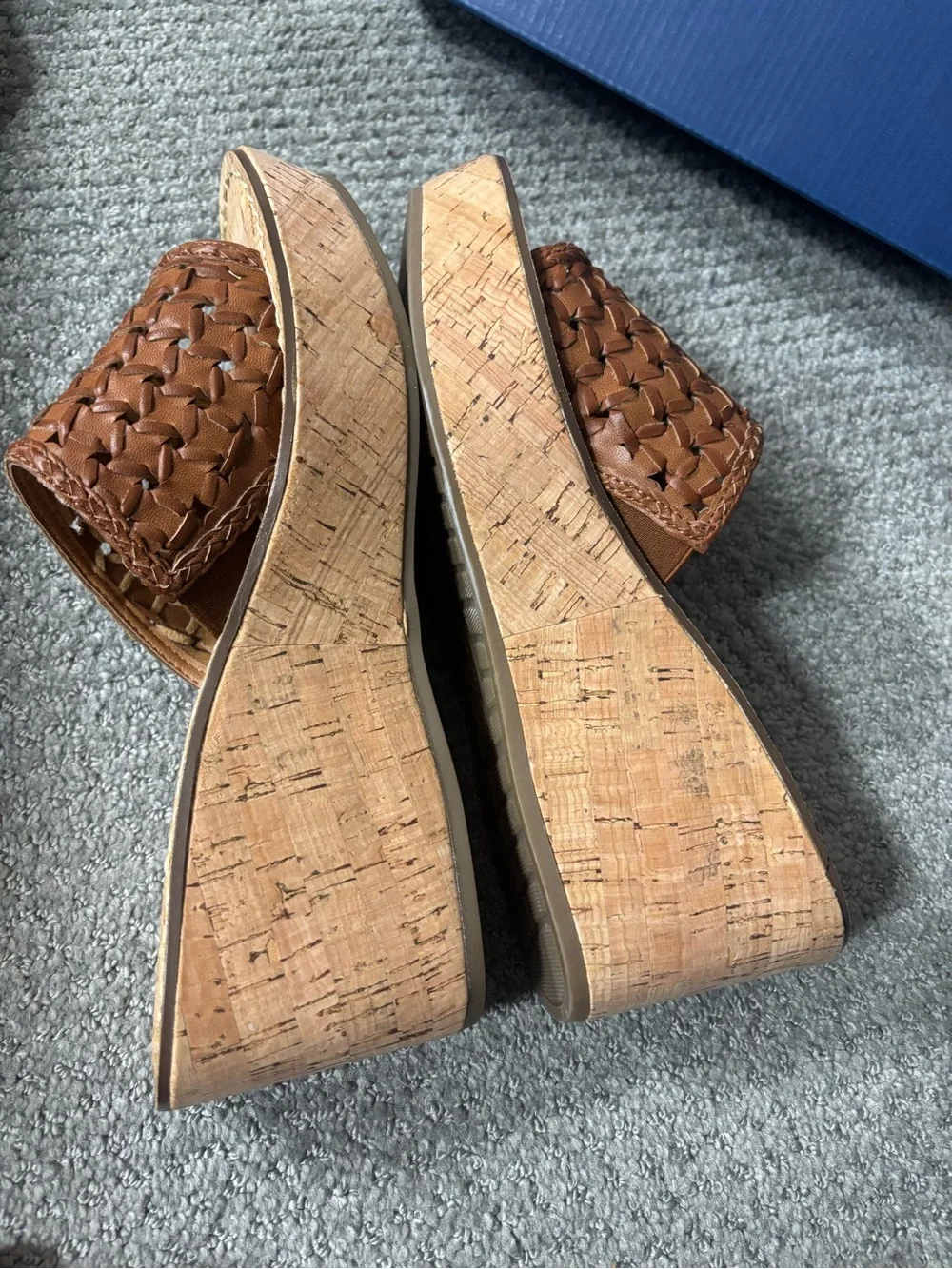 WHITE MOUNTAIN women ChargesWedge Sandal 9.5M brand new sift